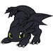 Dragon, Toothless | Layered SVG & PNG Instant Digital Download Clipart ...