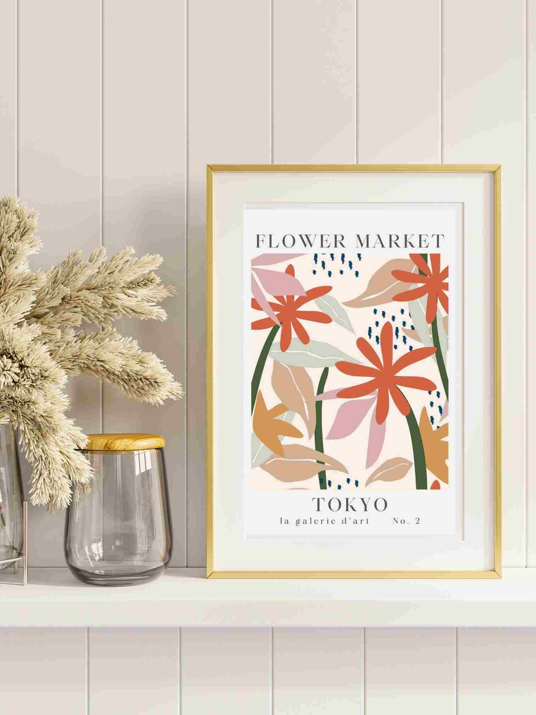 Henri Matisse Blumenmarkt Poster – Leinwanddruck, Rosa Blumenmuster, Wandkunst Für Zuhause