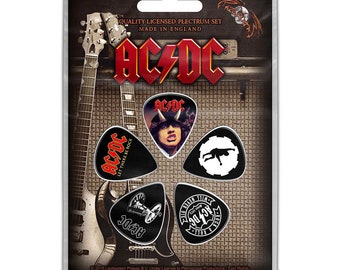 ACDC Set - Highway - Official Licenced Merchandise Guitar Pick Set