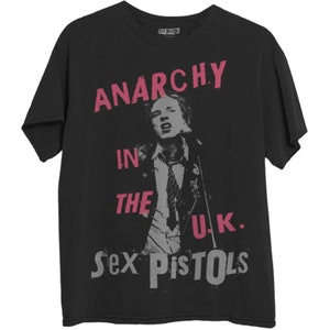 Sex Pistols - Anarchy In The UK - Official Licenced Merchandise Unisex T-Shirt