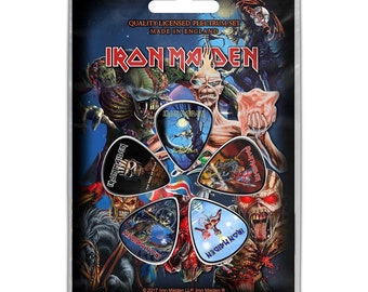 Iron Maiden - Later Albums - Officl Lizensiertes Merchandise Gitarren Plektrum Set