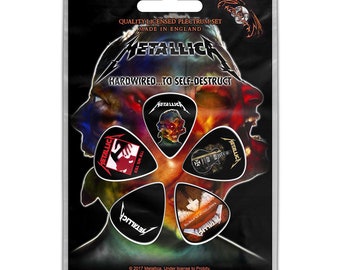 Metallica - Hardwired - Official Licenced Merchandise Guitar Pick Set