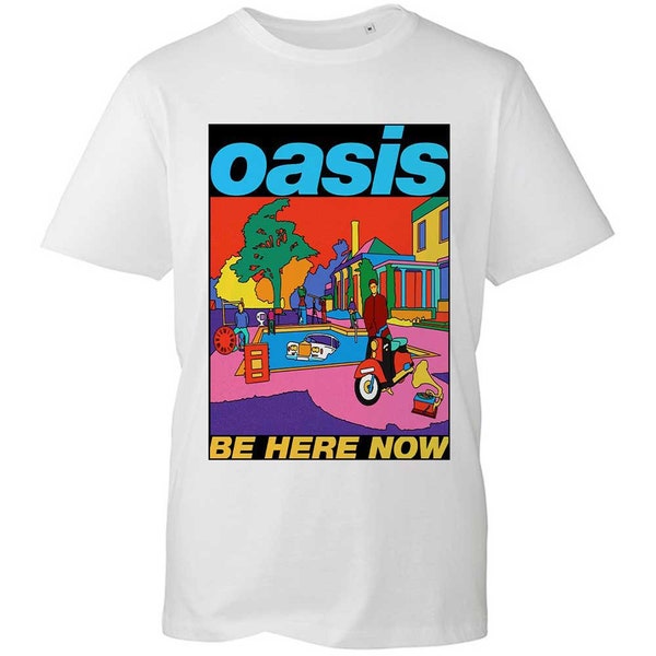 Oasis - Illustration Be Here Now - T-shirt unisexe sous licence officielle