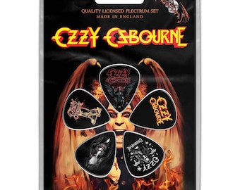 Ozzy Osbourne - Ordinary Man - Officell Lizenes Merchandise Gitarren Plektrum Set