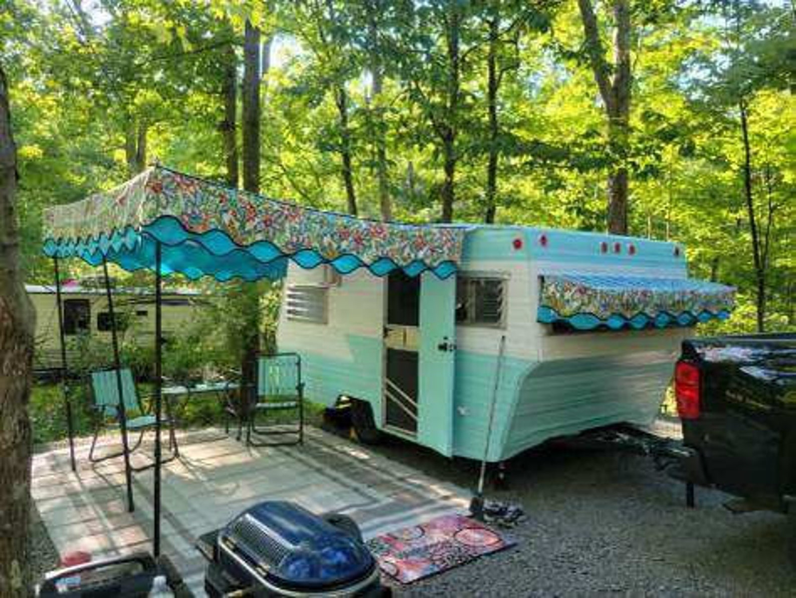 Custom Retro Camper Canopy Sun Shades - Etsy