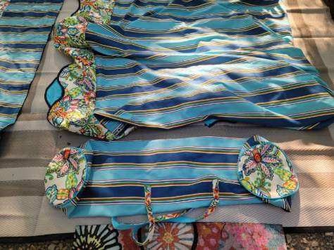 Van Camper Pattern Print Car Sun Shade