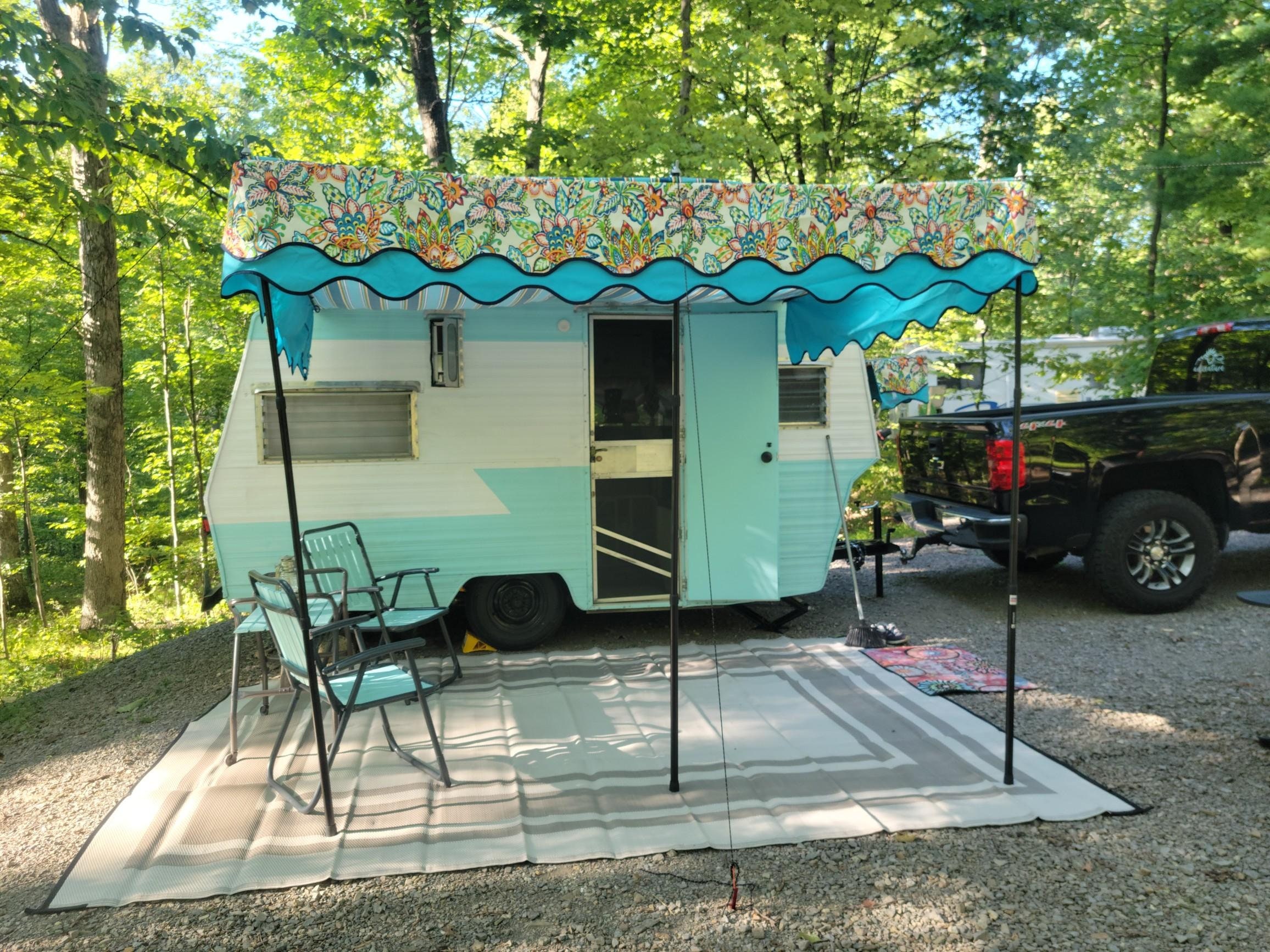 Custom Retro Camper Canopy Sun Shades - Etsy