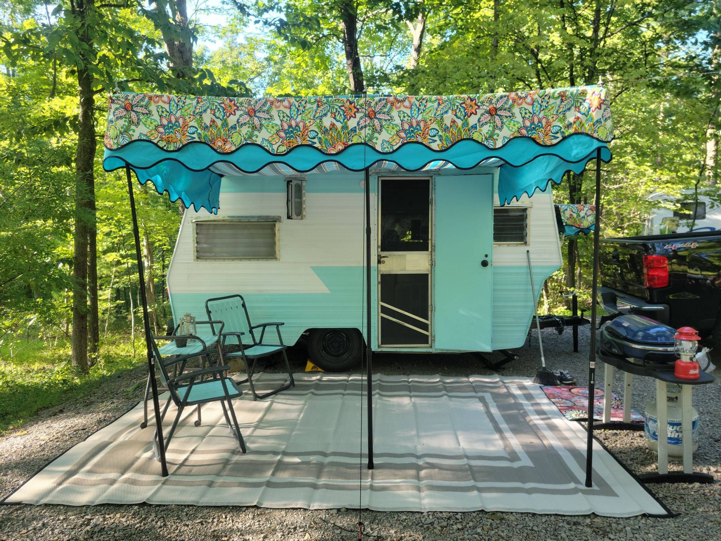 Custom Retro Camper Canopy Sun Shades - Etsy