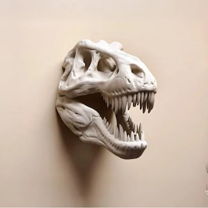 T. Rex Skull Wall Mount – 3D Printable STL File