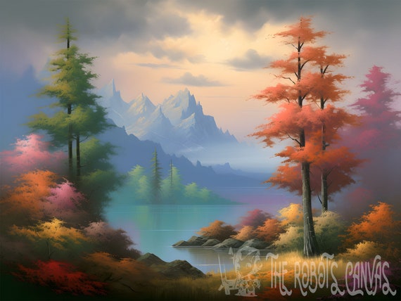 Bob Ross Oil Color Basic Paint Set Landscape 10 Piece Paint Set