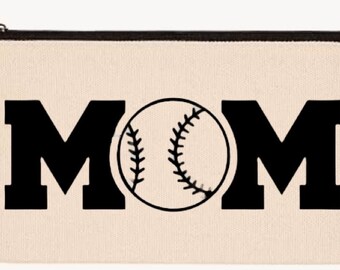 baseball/softball mom makeup bag.