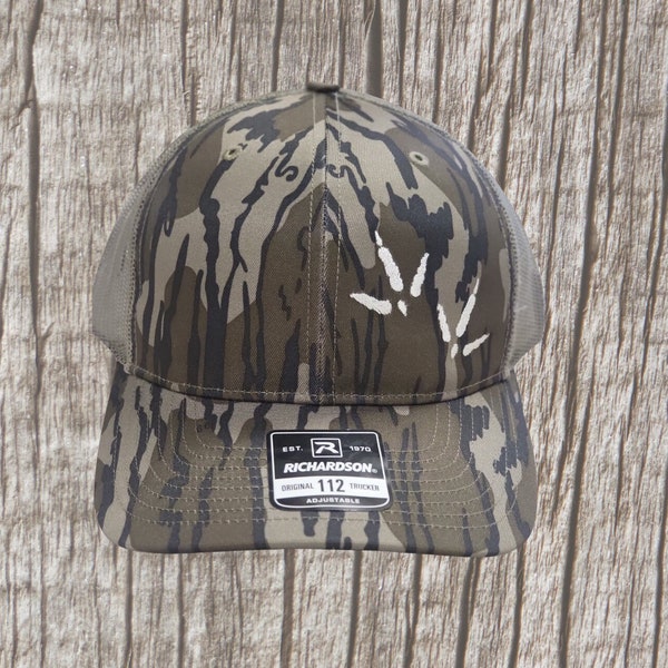 Bottomlands Camo Turkey track hat