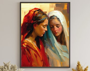 Where you go I will go, and where you stay I will stay ( Ruth & Naomi ) ,  Jesus Art, Bible Art, Wall Art , Digital download