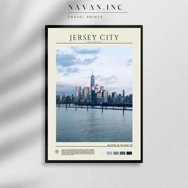 Jersey City Wall Art Etsy