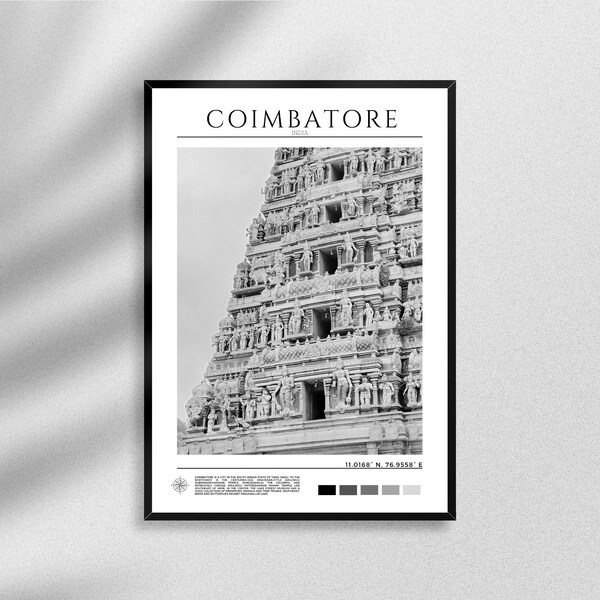 Coimbatore City Art Etsy