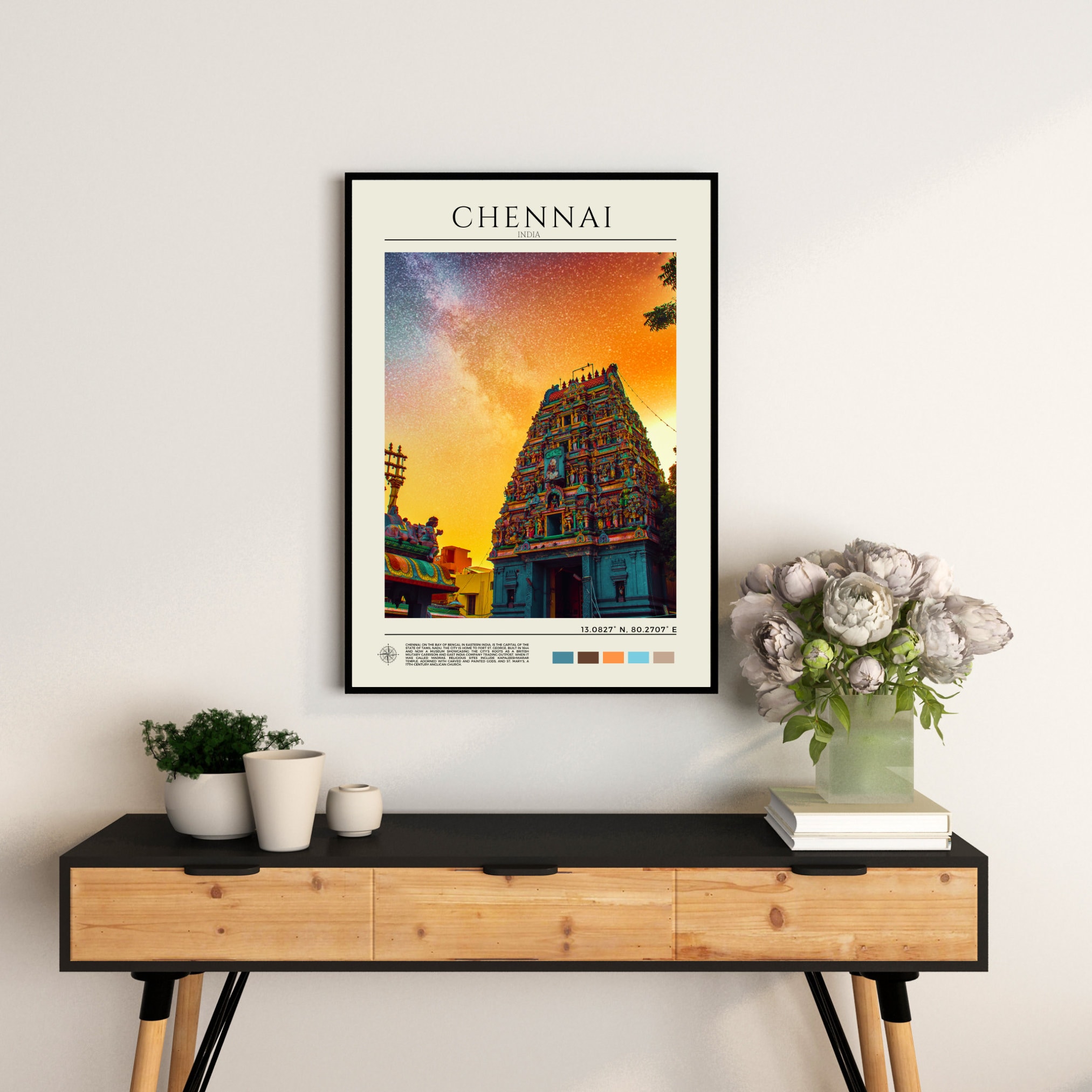 Chennai Print Chennai Wall Art Chennai Poster Chennai Photo Chennai Poster Print India Gift Etsy