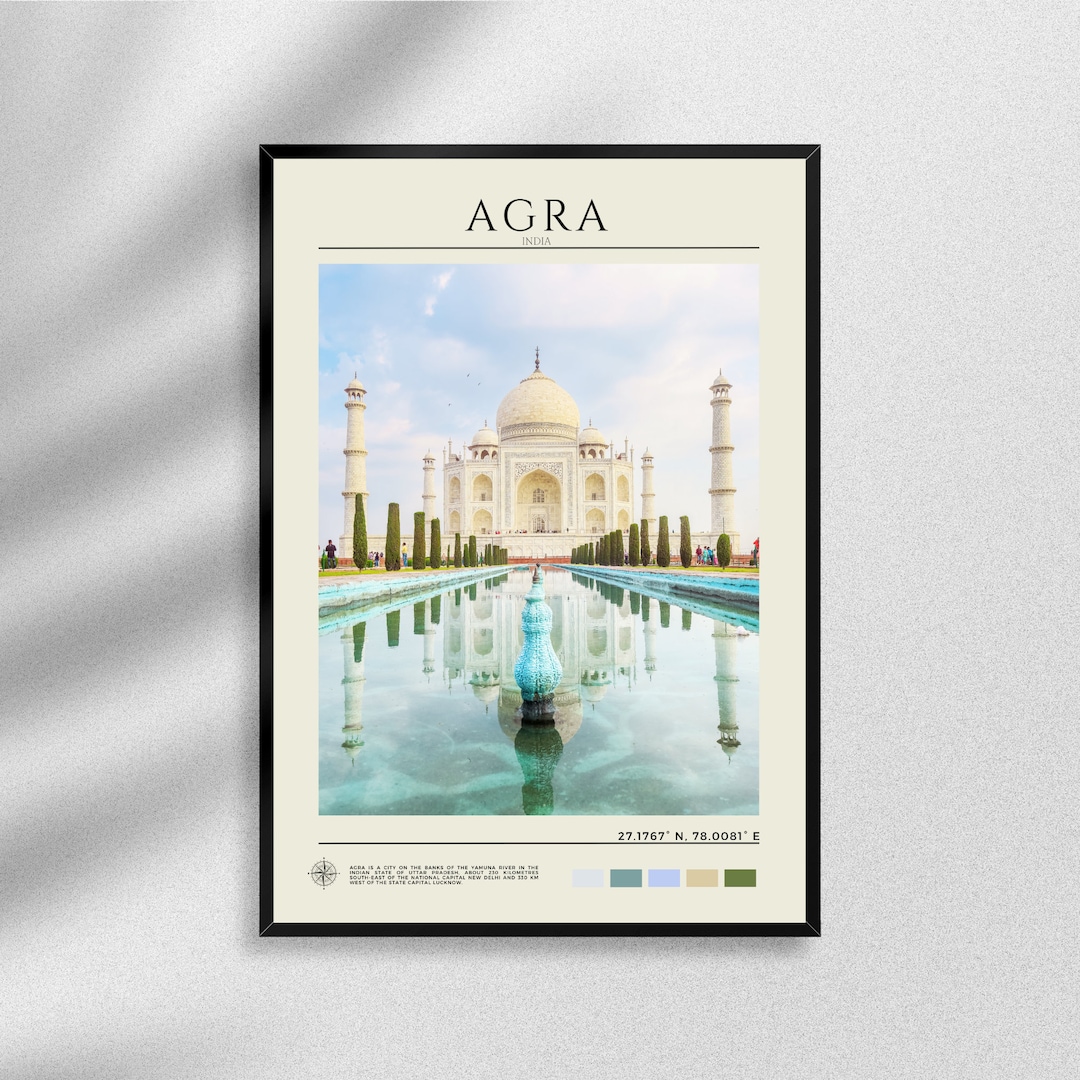 Agra Print Agra Wall Art Agra Poster Agra Photo Agra Etsy
