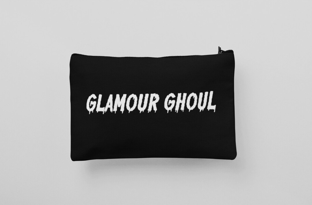 Goth Bag, Cosmetic Bag, Glamour Ghoul, Goth Things, Witchy Things