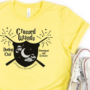 Crossed Wands Dueling Club Shirt, Potter Fan Shirt, Wand Shirt, Universal Trip Family Shirt, Wizarding House Shirt, Wizard World Potter Gift
