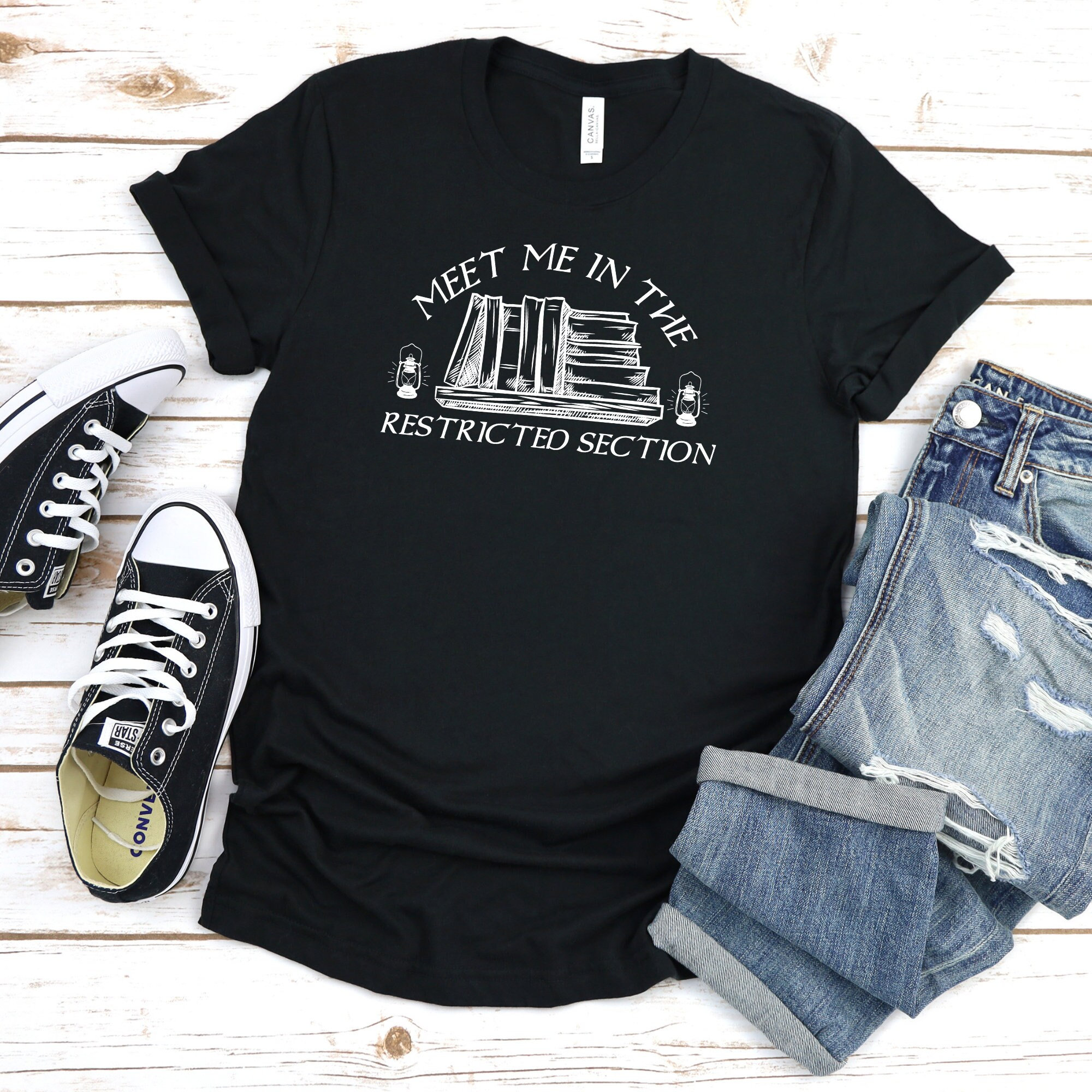Meet Me in the Restricted Section of the Library Shirt, Potter Fan shirt, Universal Studios Family Shirt, Wizard World Shirt, Wizarding Gift