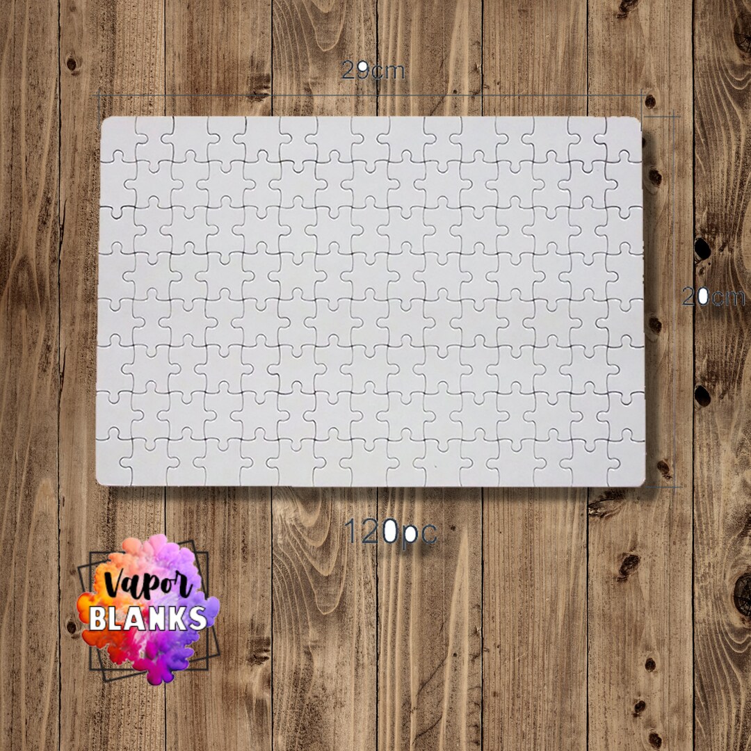 Rectangle Sublimation Blank Puzzle Etsy