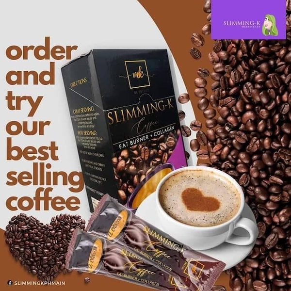 Slimming K coffee Fat burner + Collagen