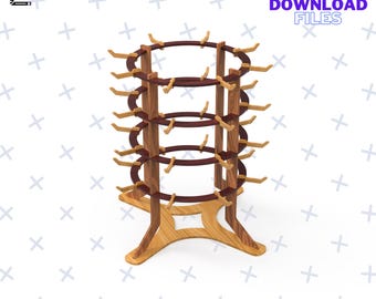 Jewelry Display Stand Svg / Keychains Laser Cut Files / Ornaments Display Stand / Earring Stand Laser Cut Files