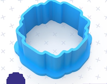 Plaque Cookie Cutter STL File: 3D Printer Digital Download