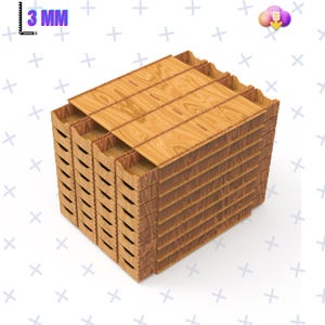 Laser Cut Drawer Organizer ,  Stackable Storage , Organizer Designs, DIY Modular Storage System ,Screw Holder , Workspace Organizer
