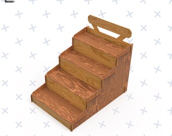 Trading Market Shelves /  Laser Cut Files /  Retail Stand SVG / Cupcake Display DXF,SVG / Exhibition Stand / Store Showcase