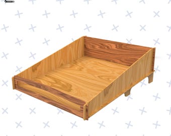Sales Tray / Laser Cut Files / Showcase for Vegetables / Showcase for Fruits / Market Showcase Stand SVG / Stand for Market