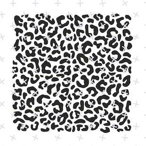Leopard Svg / Leopard Print Pattern Svg / Leopard Pattern / Repeating Pattern / Cheetah Print Svg / Leopard Print Svg / Animal Print Svg