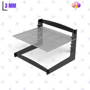 Tragbarer Grillplan / Bbq Dxf Datei / Feuerstelle Für Camping / Zusammenklappbarer Grill / DIY BBQ / CNC Laser Laser Firepit / 3 mm Tick