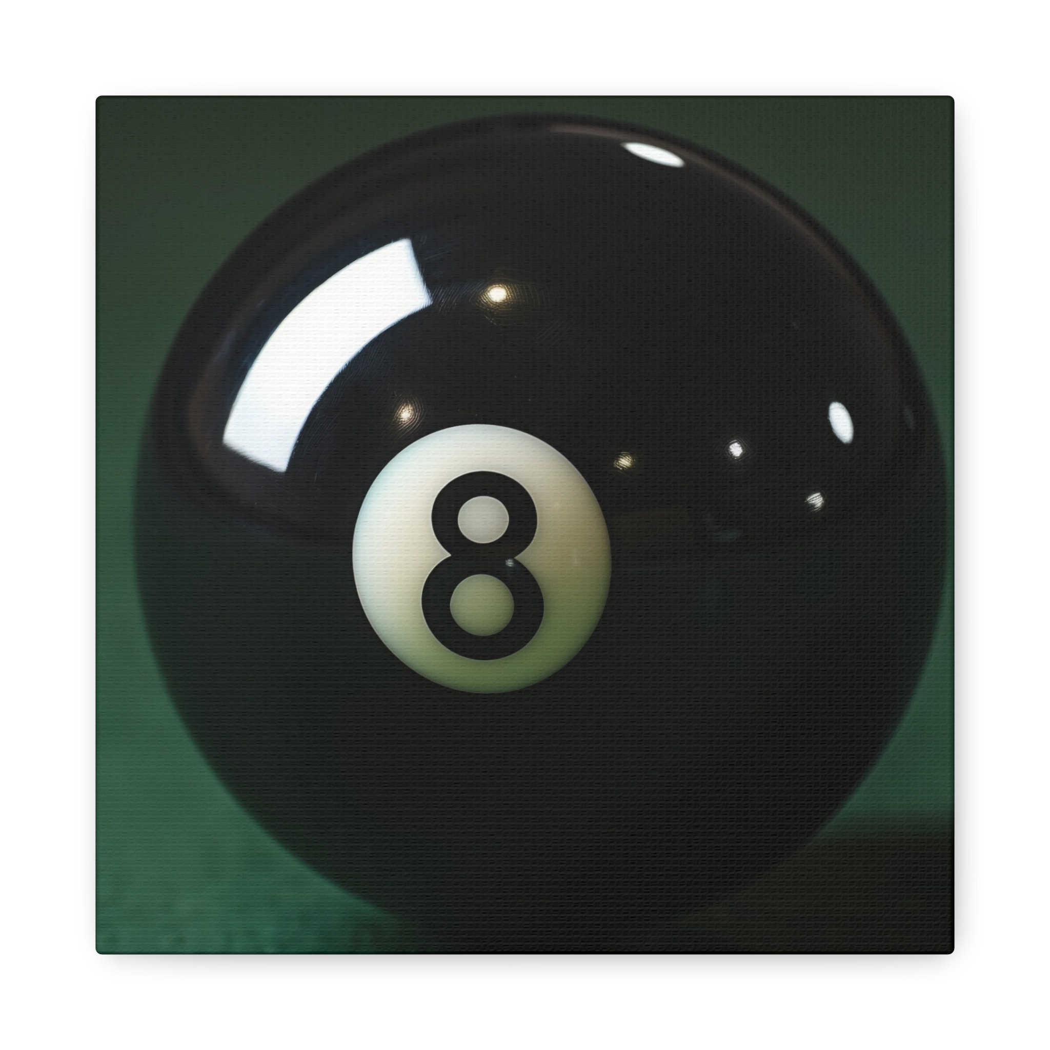 Pool Ball Décor - Game Room Decor - Game Room Art - Pool Ball Picture - 8 Ball Photo - 8 Billiard Ball Art