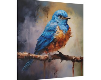 ［bluebird］絵画　油絵　※値段交渉あり bluebird］絵画油絵※値段交渉あり