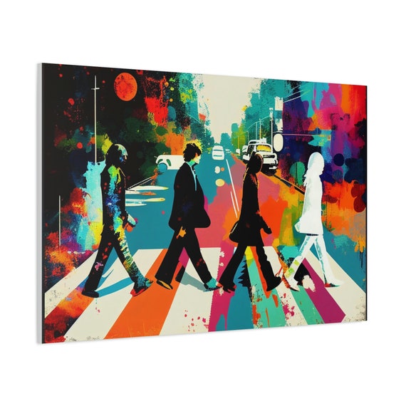 ビートルズの絵画アビーロード - ビートルズのウォールアート、アビー