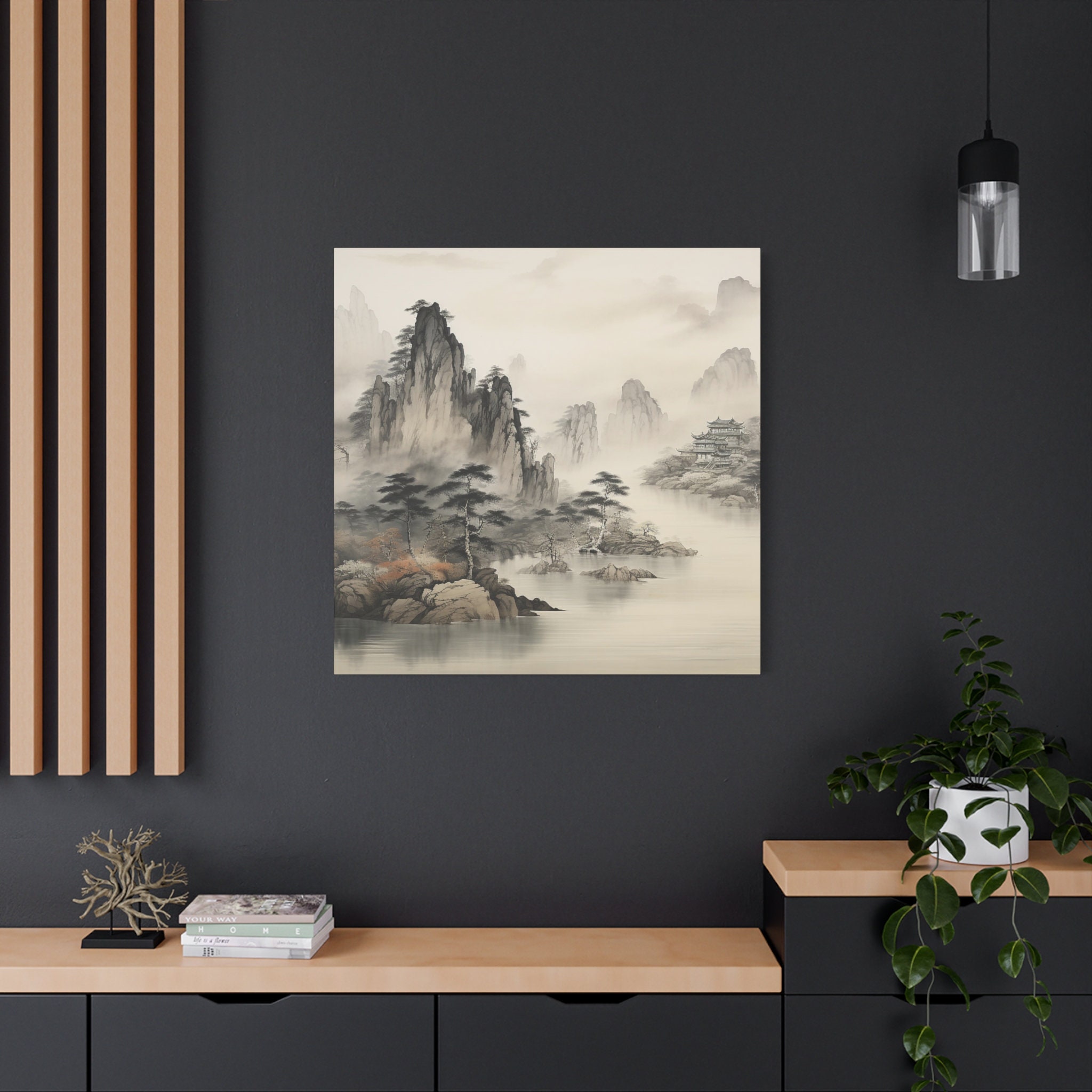 中国絵画 - 中国の自然風景画、中国の壁掛けアート - Etsy 日本