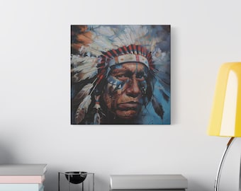ネイティブアメリカンの絵画 - ネイティブアメリカンの壁アート