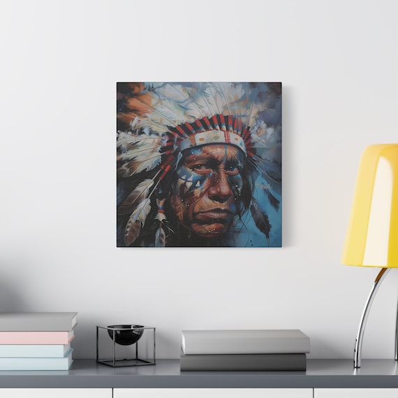 ネイティブアメリカンの絵画 - ネイティブアメリカンの壁アート
