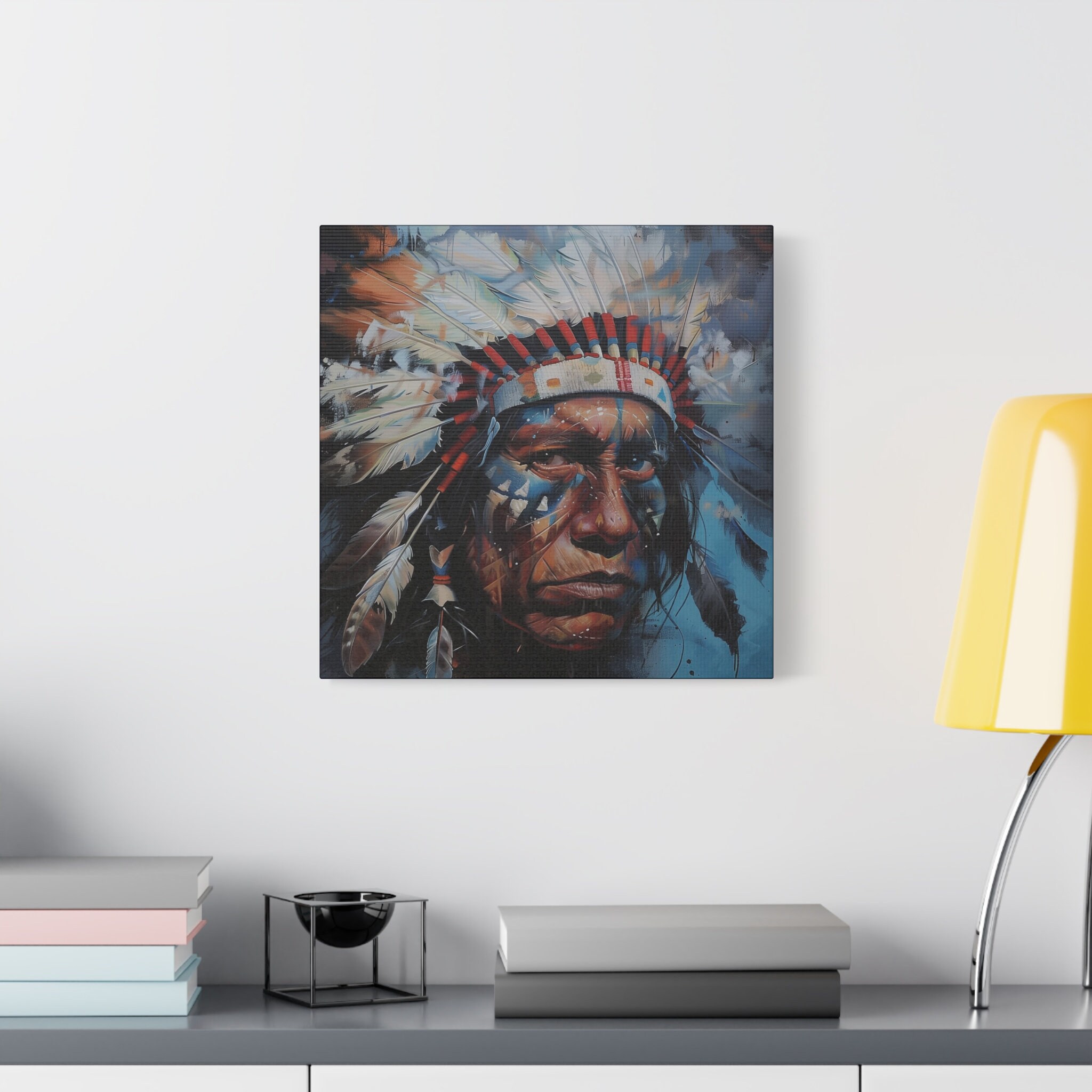 ネイティブアメリカンの絵画 - ネイティブアメリカンの壁アート
