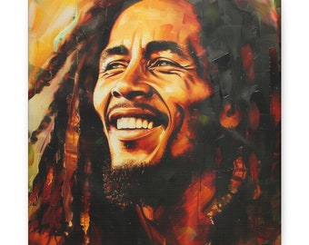 ボブ・マーリーのオリジナルカスタムペイント - Etsy 日本