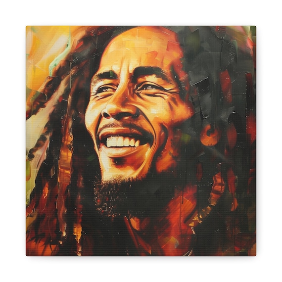 ボブ・マーリー アート キャンバス - ボブ・マーリー 壁飾り - ボブ