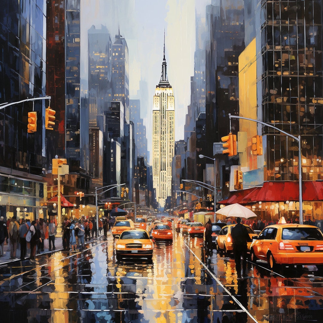 絵画 VERRIER NEWYORK CITY IN THE PALM OF YOUR New York City In The Palm Of Your Hand – VERRIER HANDCRAFTED