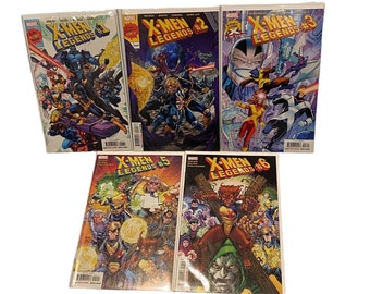 Série de bandes dessinées X-Men Legends, série partielle Marvel 1-3, 5, 6 Manquant 4