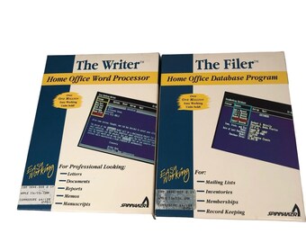 Commodore 64 The Filer & The Writer par système d'exploitation VTG et traitement de texte faciles à travailler