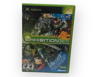 Exhibition Volume 1 Demo Disc Microsoft Xbox 2002 CIB Tested And Working