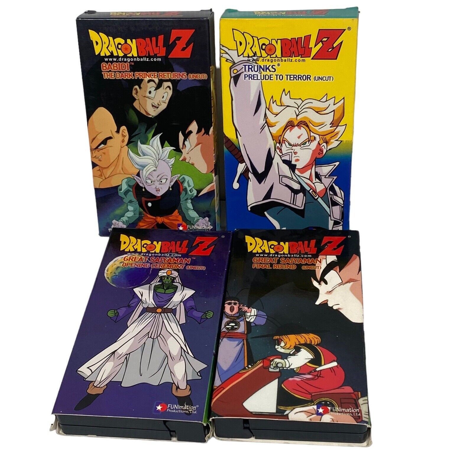 X2 Dragon Ball Z DVD Uncut Edition Vegeta Saga I and Sava 11