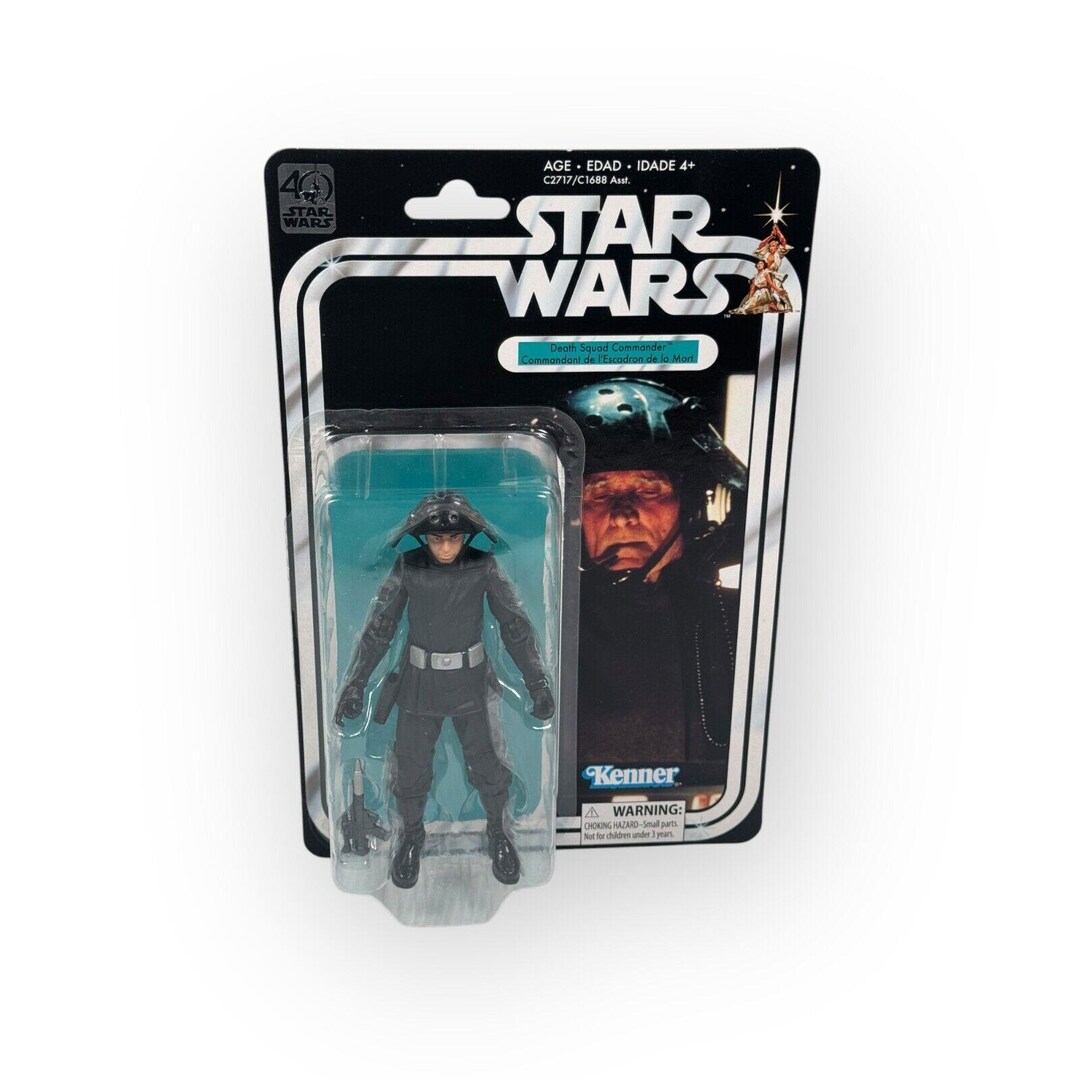 Death Squad Commander - Retro Collection Hasbro Star Wars Action Figure New in Package – 4th Moon Toys