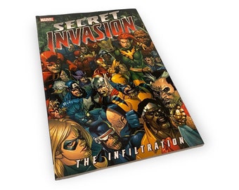 Secret Invasion: The Infiltration Trade Libro in brossura Marvel Stan Lee Prima stampa