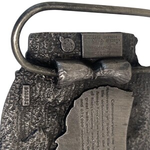 Boucle De Ceinture Ancienne Chemin De Fer - Siskiyou Buckle Co - Années 80 - Neuf